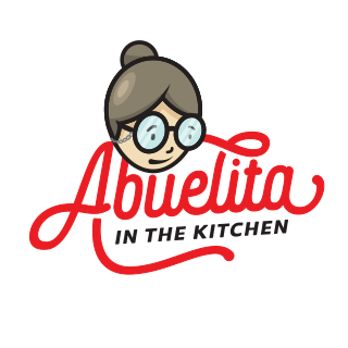 Abuelita in the kitchen stamp